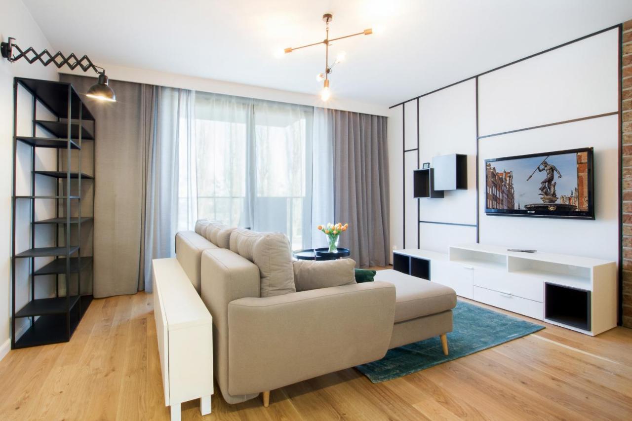 Apartment Front Park Sadowa With Parking By Noclegi Renters Gdansk Exterior photo